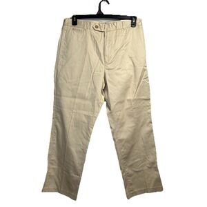 New Joseph Abboud Pants Men's 34x30 Khaki‎ Chino Preppy Office Casual Straight